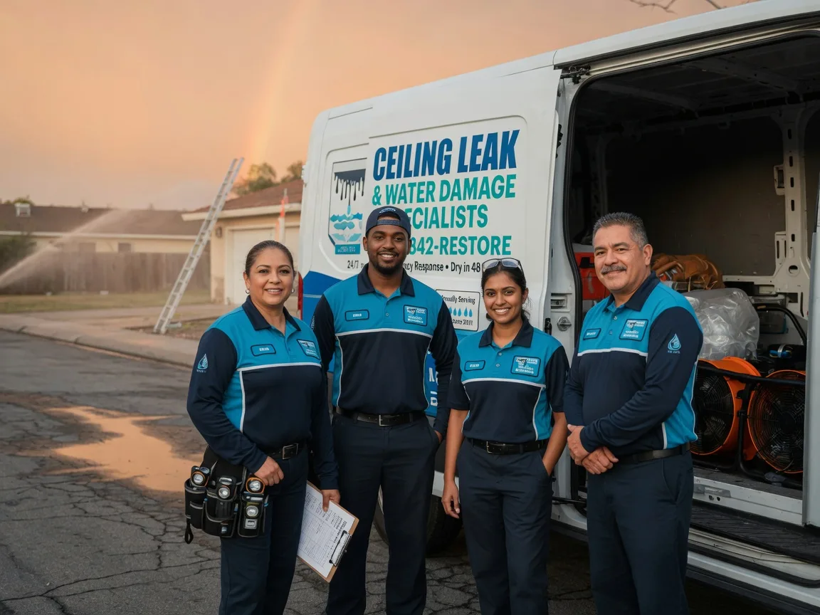 Ceiling Leak Cleanup company in Mccrory, AR